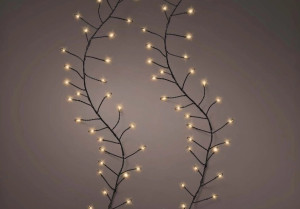 Lampice compact twinkle 4.5m 360led black/classic warm