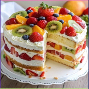 Voćna torta – “Fruity Summer Cake”