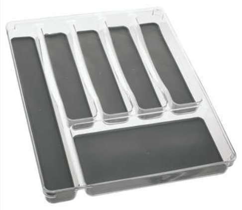 5five Klaser za escajg 40x32x4.5cm sivi 5five