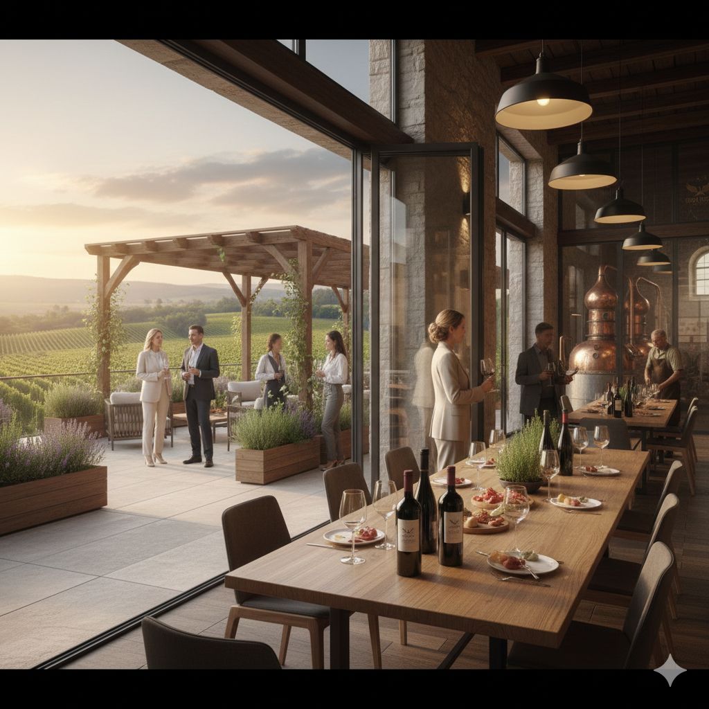 Poseta Black Stork destileriji i vinariji