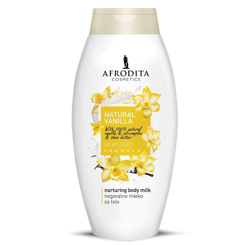 Afrodita natural vanila mleko za telo 250ml