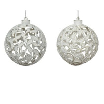 Novogodišnji beli ukrasi za jelku