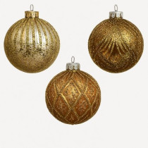 Novogodišnje zlatne kugle za jelku