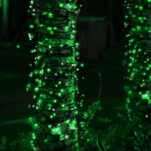 Zelene lampice za jelku