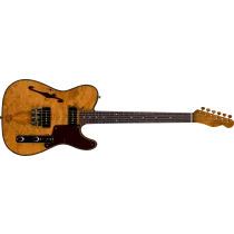 Fender Artisan Dual P90 Maple Burl Telecaster NOS