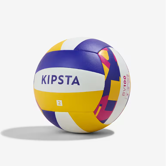 Šarena lopta za odbojku na pesku KIPSTA BV100 CLASSIC (veličina 5)