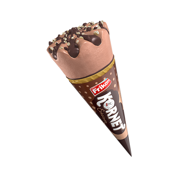 Sladoled kornet cokolada