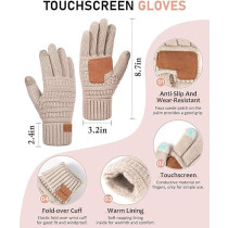 Ženske zimske rukavice sa touchscreen funkcijom