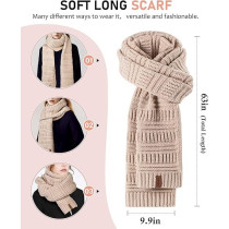 Ženski pleteni šal