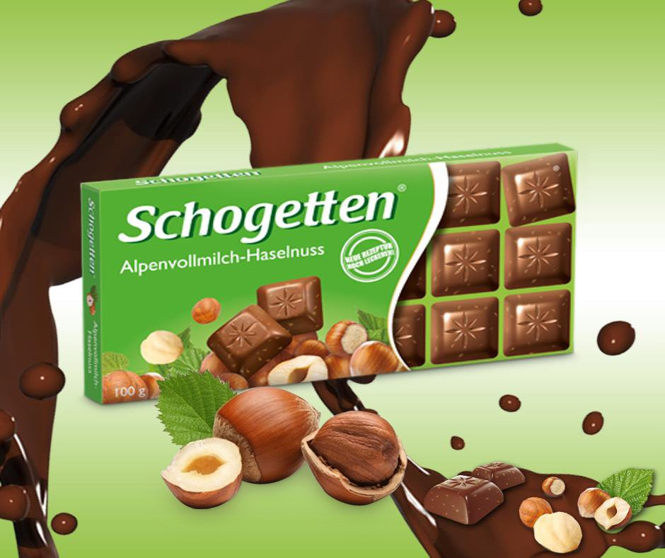 Schogetten čokolada sa lješnicima 200g