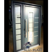Dvokrilna metalna ulazna vrata 156 cm x 220 cm 