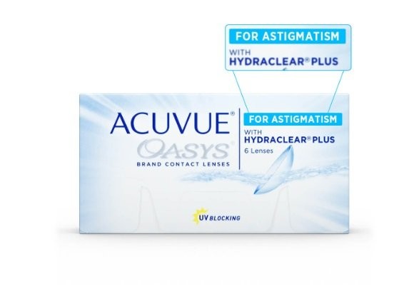 ACUVUE OASYS FOR ASTIGMATISM WITH HYDRACLEAR PLUS