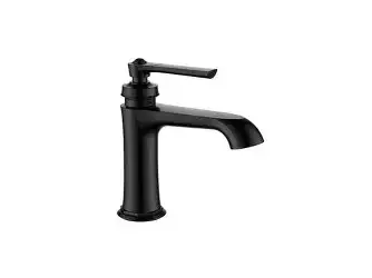 Slavina za umivaonik - crna