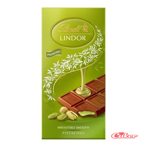 Lindt mlečna čokolada punjena pistać kremom 100 g