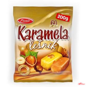 Pionir mlečne karamele sa lešnikom 100g