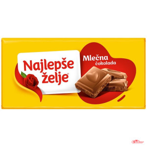 Najlepše Želje čokolada sa keksom 