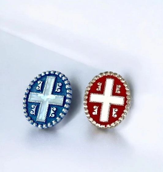 ZNAČKA - 4S CRVENA I PLAVA