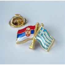 ZNAČKA ZASTAVA SRBIJA-GRČKA