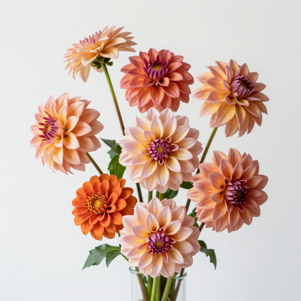 "Warm Appreciation" Dahlia & Zinnia Bouquet