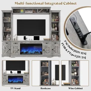 VANACC Farmhouse TV Stand