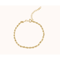 Classic Twisted Rope Chain Bracelet