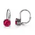Ruby Leverback Earrings