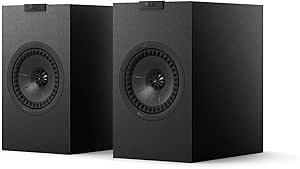 KEF Q1 Meta Bookshelf Speakers - Pair (Black)