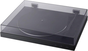 Sony PS-LX310BT Belt Drive Turntable: Fully Automatic Wireless Vinyl Record Player with Bluetooth and USB Output Black 