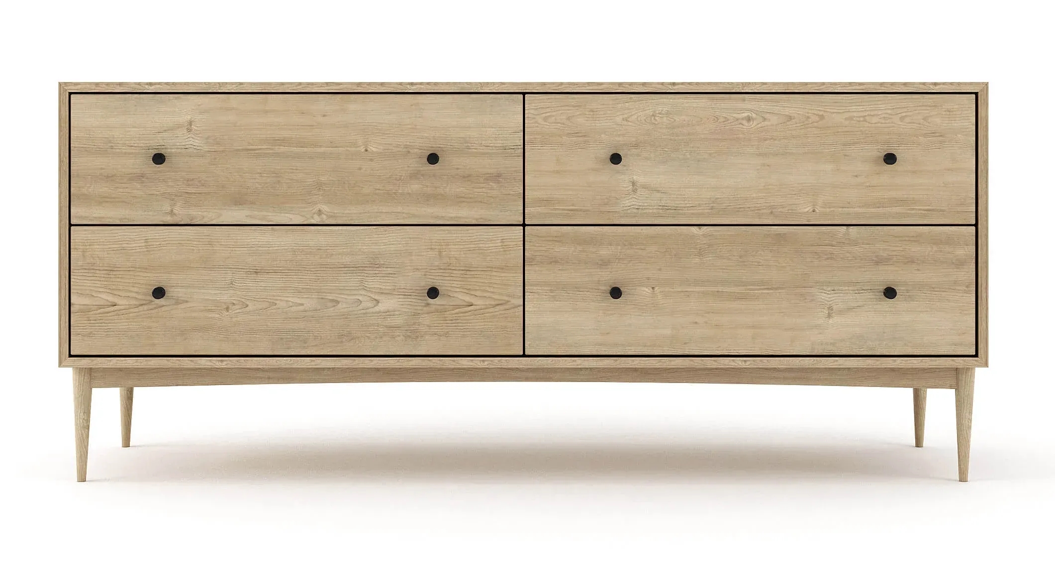 Wide Dresser 4-Drawer