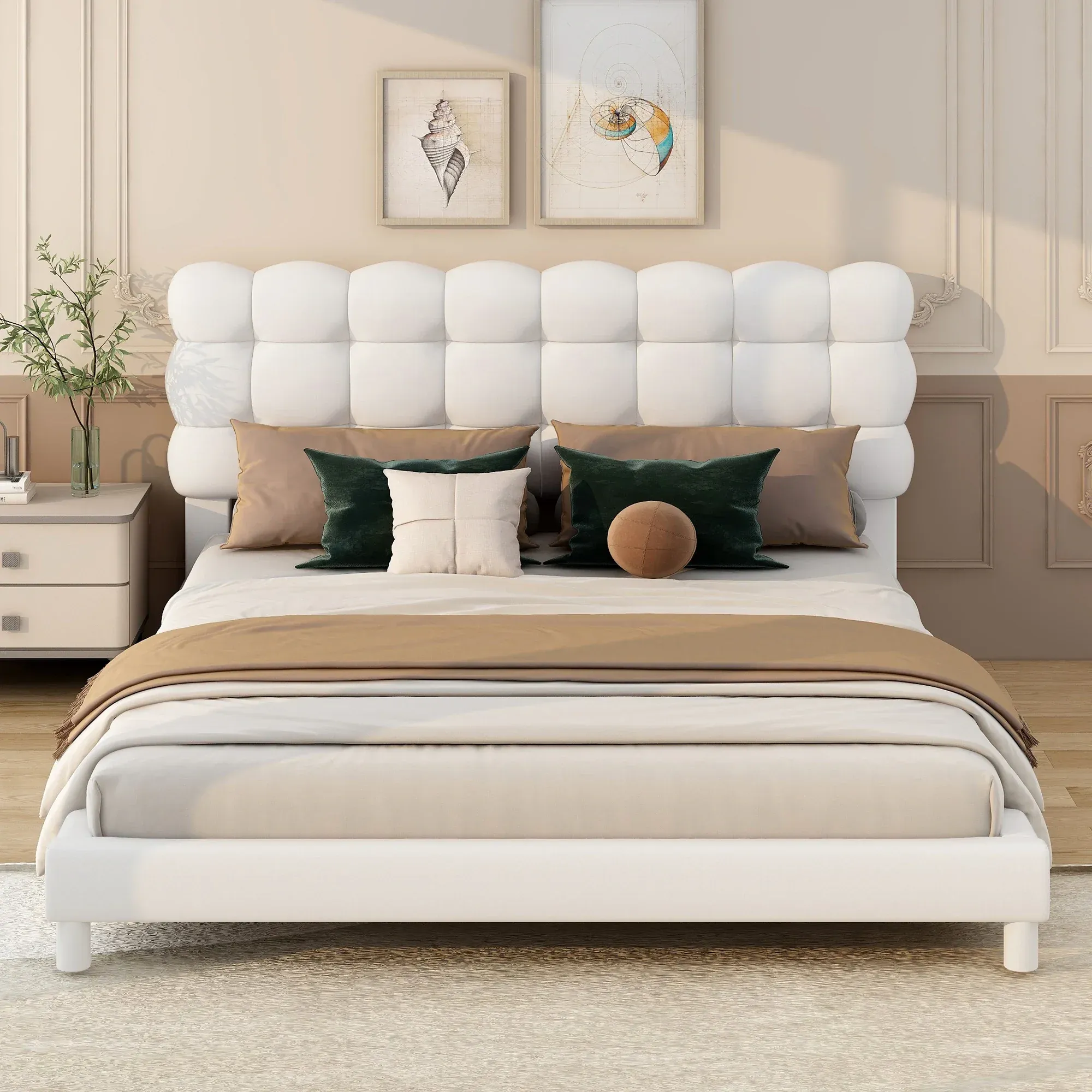 Luna Bed Frame (Queen Size)