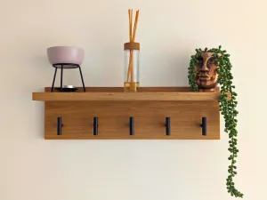 Coat Rack with Shelf
