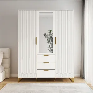 Tall Wardrobe 3-Door