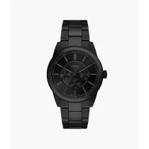 Fossil Pearson Multifunction Black Stainless Steel Watch