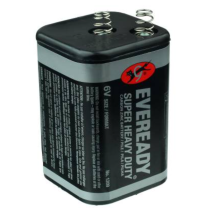 Eveready 1209 Heavy-Duty 6 Volt Lantern Battery - Flashlight & Emergency Power