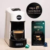 White Espresso Capsule Coffee Machine