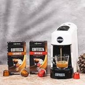 White Espresso Capsule Coffee Machine