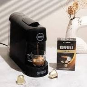 Black Espresso Capsule Coffee Machine