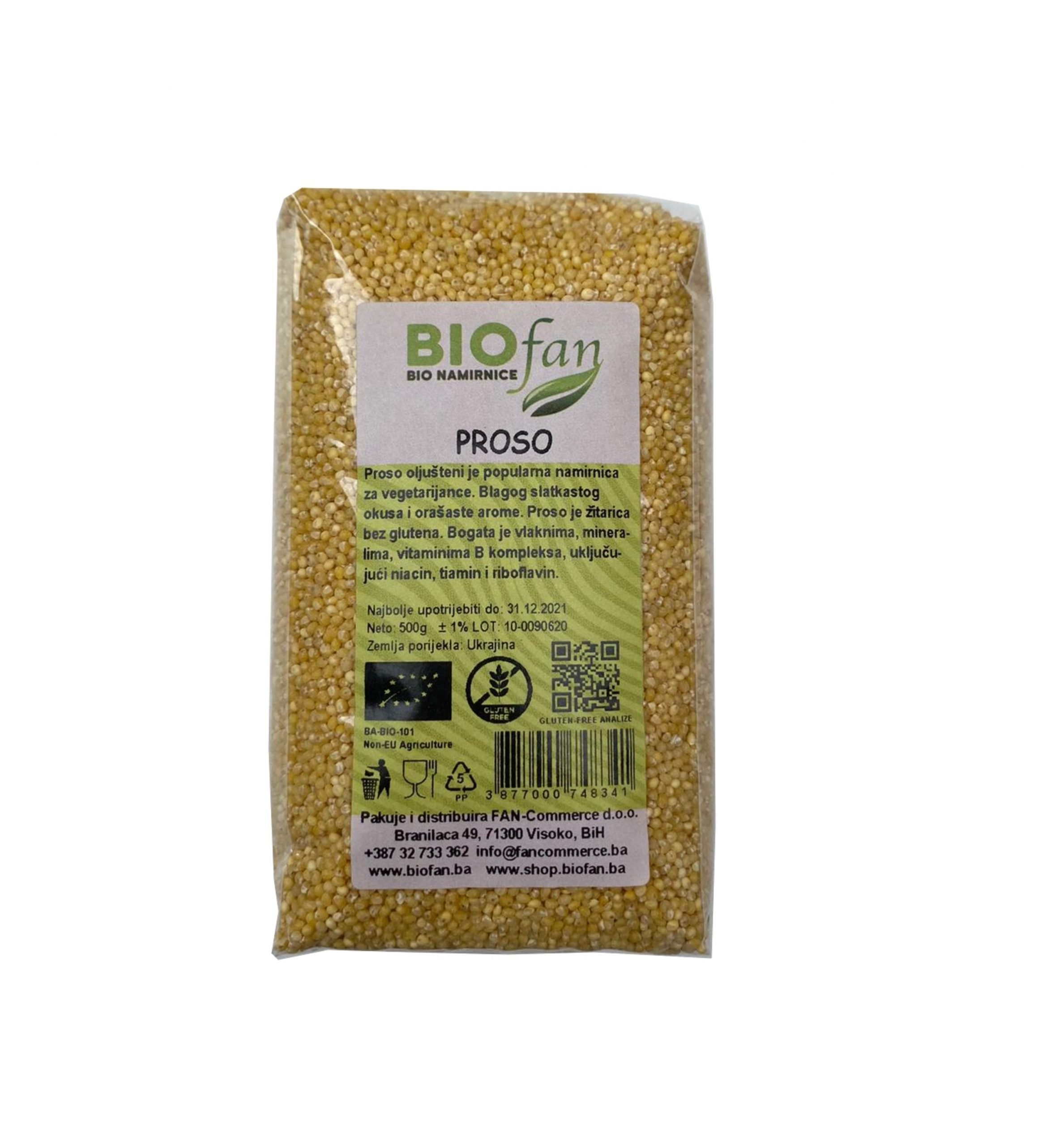 Palenta 450g BIOfan GF