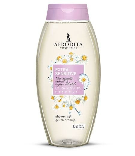 Afrodita gel za tuširanje za osetljivu kožu, 150 ml