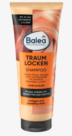 TRAUM LOCKEN šampon za kovrdžavu, tanku kosu, 50 ml