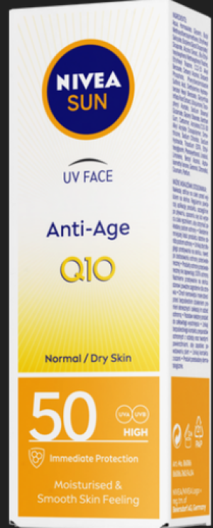 ANTI-AGE Q10 krema za lice, SPF 50, 50 ml 50 +