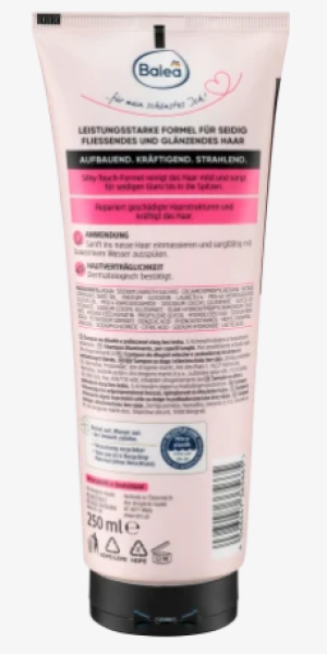 GLOSSY & LONG Šampon za dugu i oštećenu kosu, 200 ml