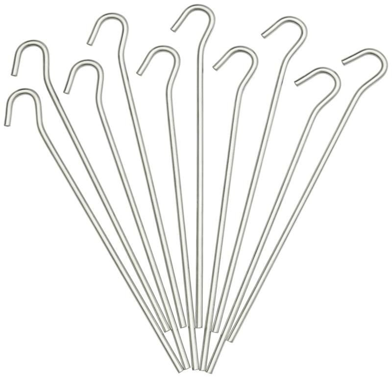 McKinley STEEL PEG 18 CM, klin za šator, srebrna
