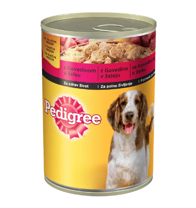 PEDIGREE konzerva za pse adult govedina u želeu