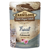 CARNILOVE cat, fileti s pastrmkom