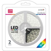 Traka LED SMD 2m 7.2W 5V RGB 660lm 30LED/m IP65 USB