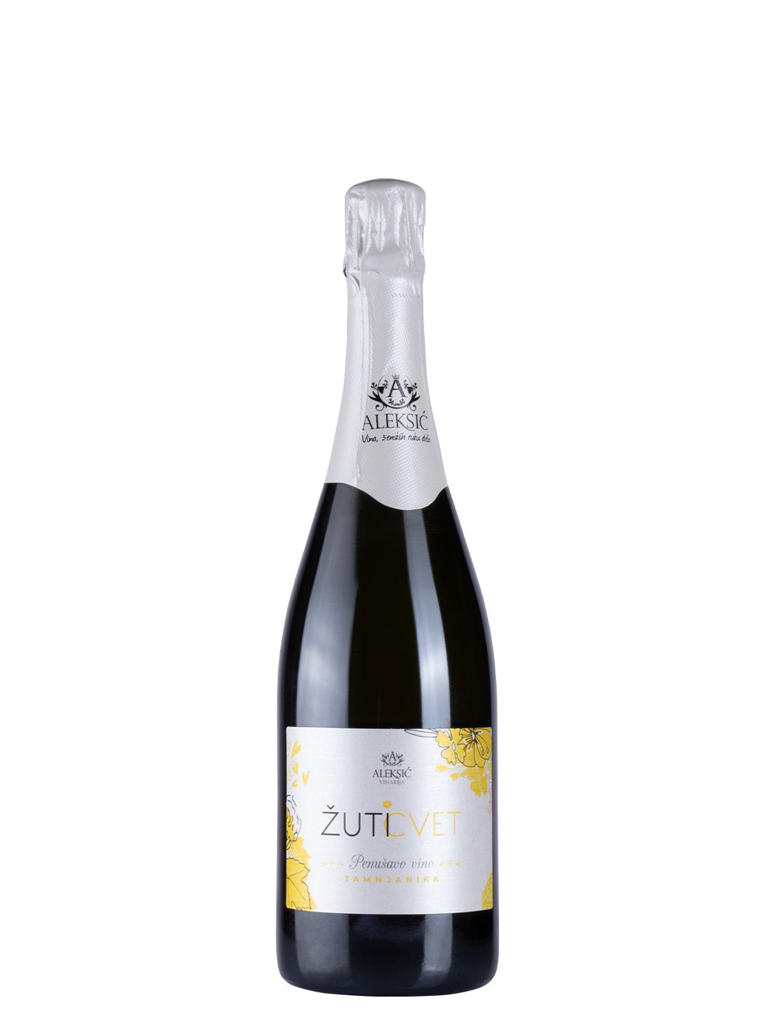 Aleksic, Zuti Cvet, penusavo vino, 0,75l