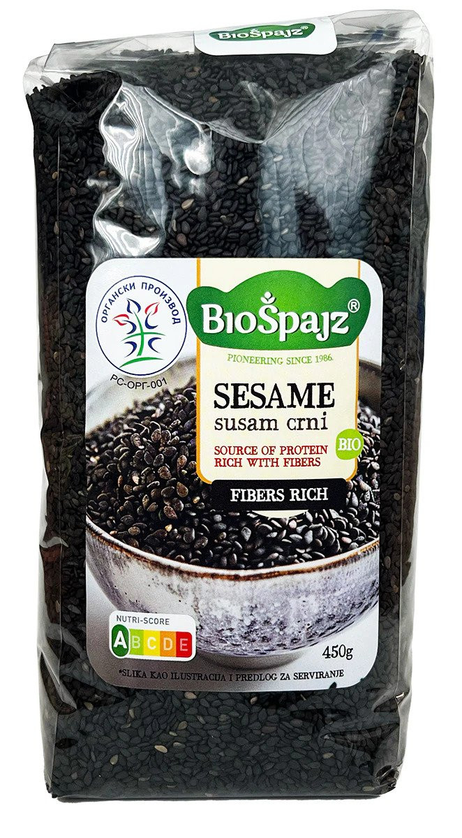 Crni susam (organski proizvod) 450 g