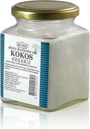 Ekstra devičansko kokosovo ulje (organski proizvod) 200 g
