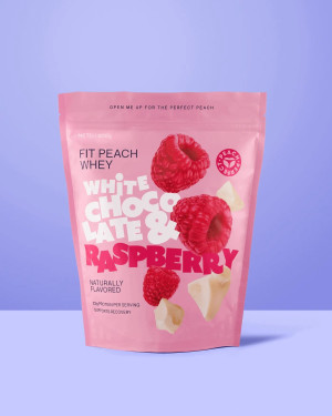 Whey Protein Bela Čokolada & Malina